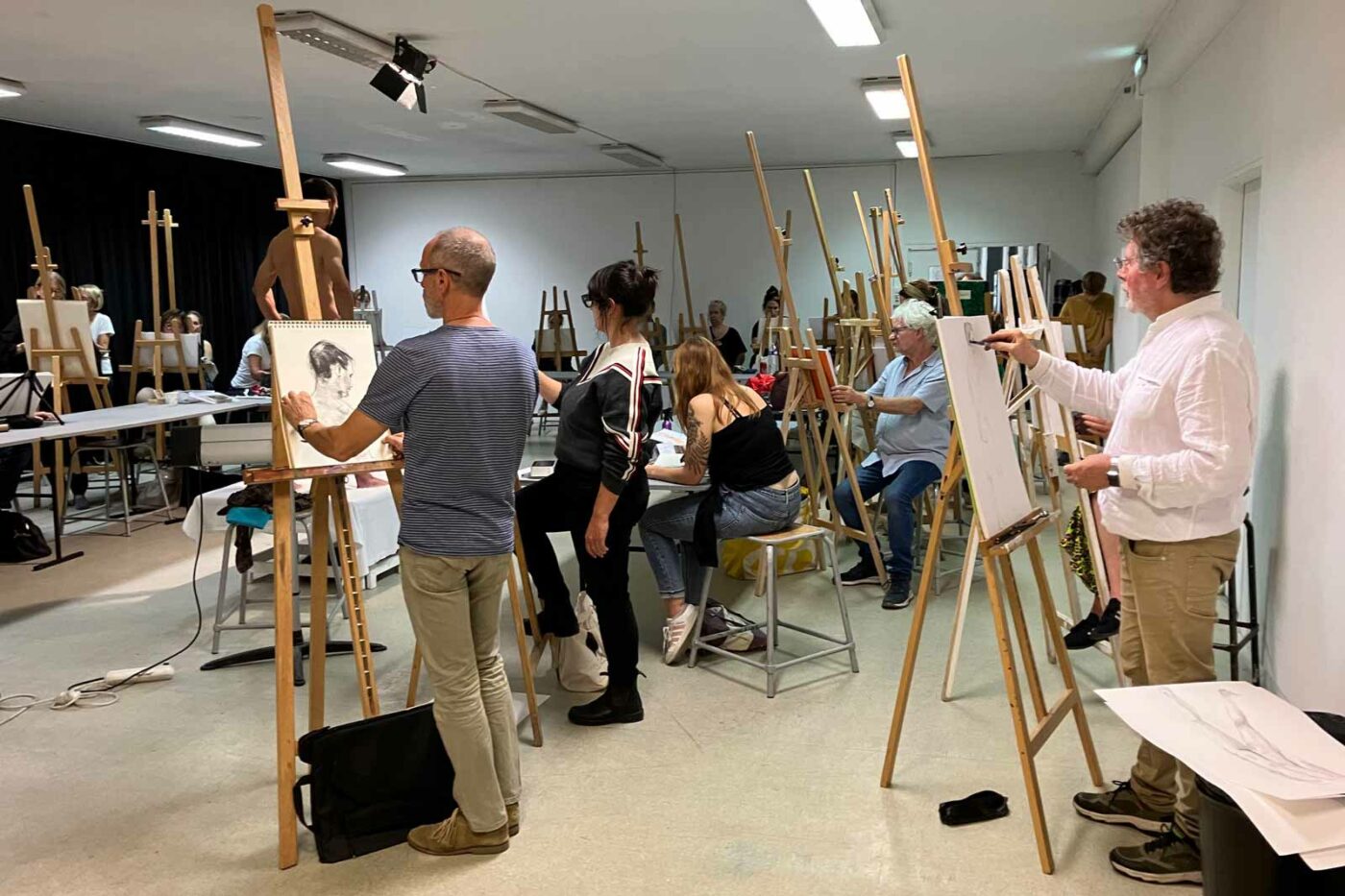 Pratiques amateurs, cours de dessin