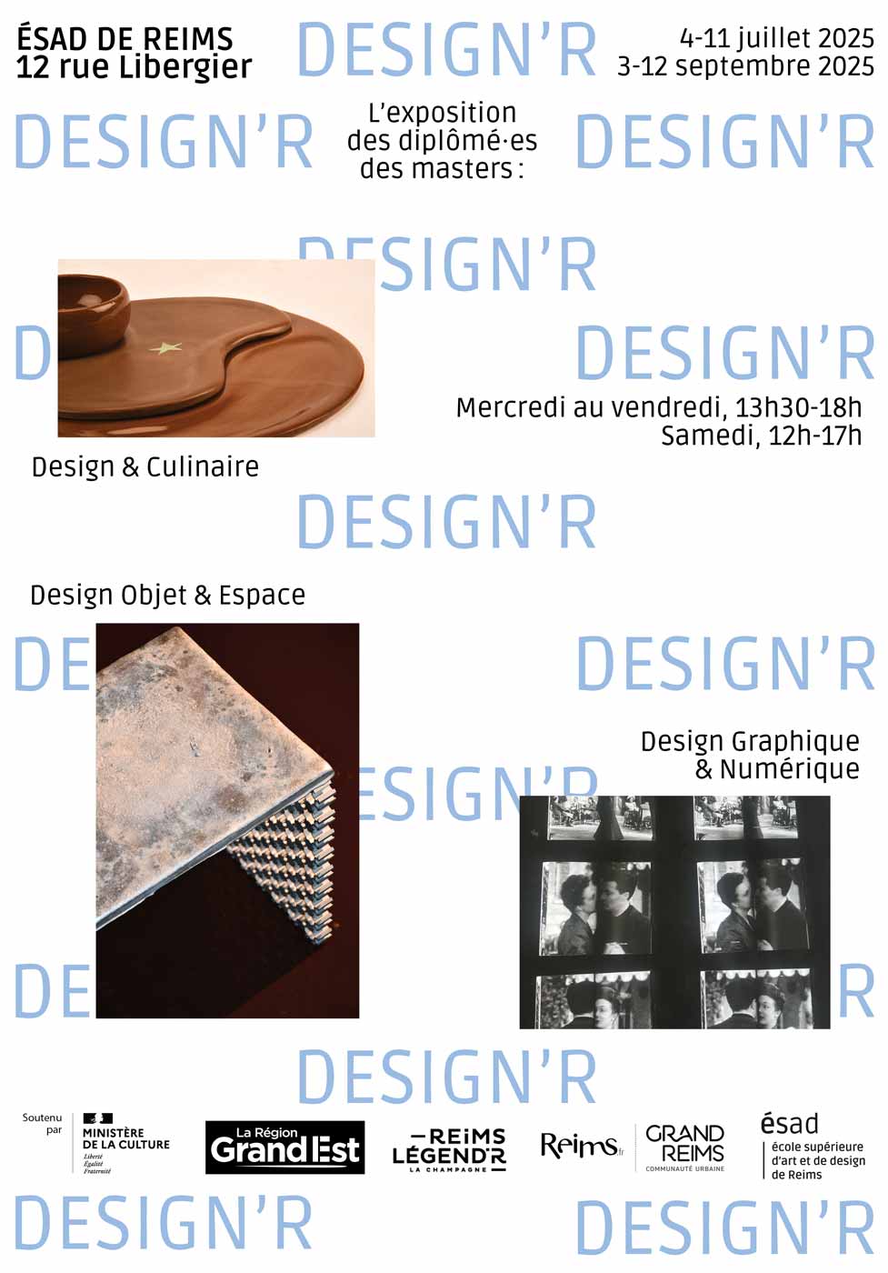 DESIGN’R, l’exposition des diplômé·es des masters Design 2025