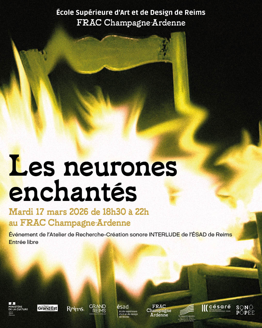 « Les neurones enchantés », soirée-événement au FRAC Champagne-Ardenne