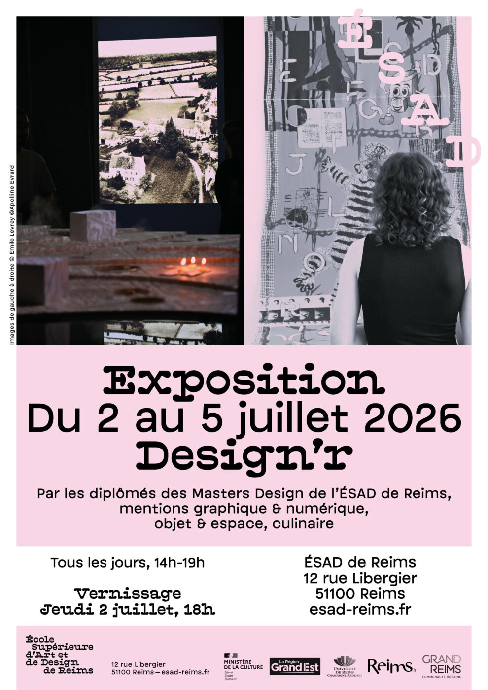 DESIGN&rsquo;R, l&rsquo;exposition des diplômés des Masters Design 2026